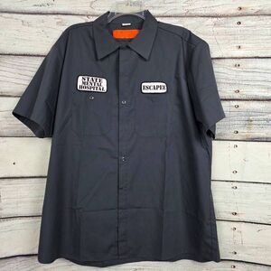 State Mental Hospital Escapee Work Shirt Mens XL SS